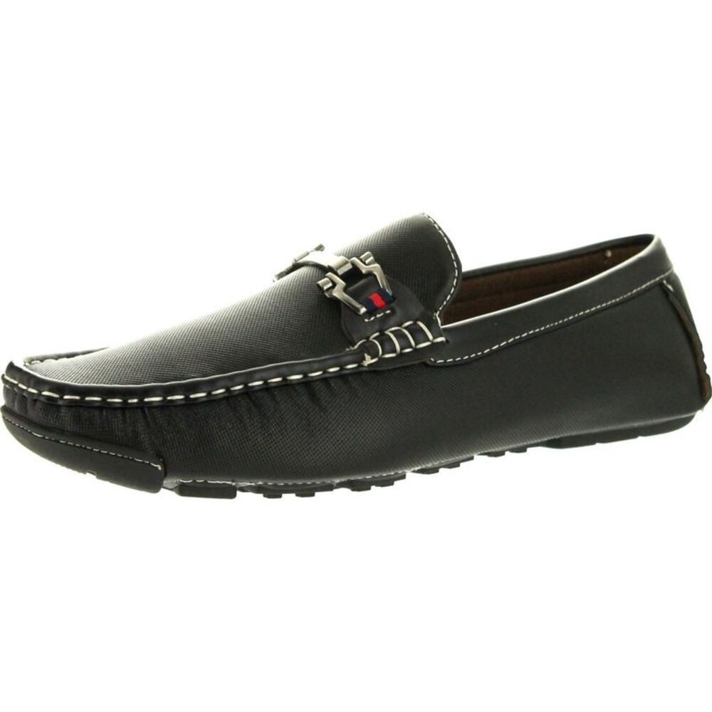 Reverse F4911 Black Mens flats-shoes 9 NEW